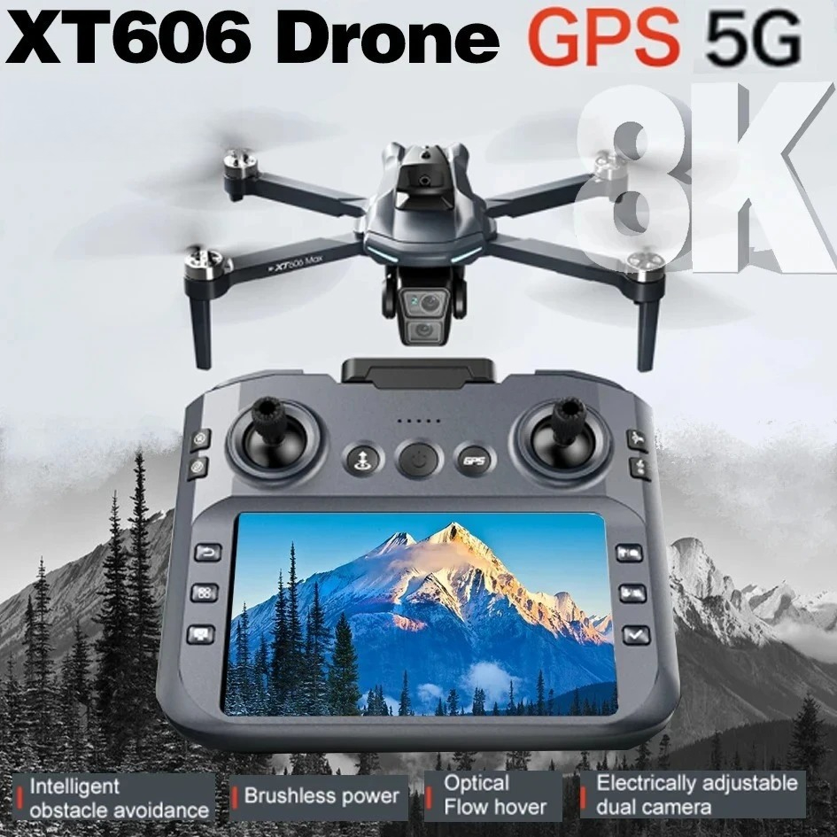 Drone Thermal Imaging - Drone Original XT606 Professionnel avec Caméra