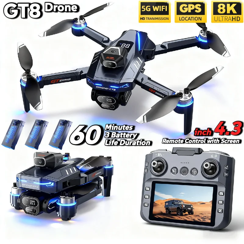 Drone Thermal Imaging - Chaud pour LSRC GT8 Drone 4K