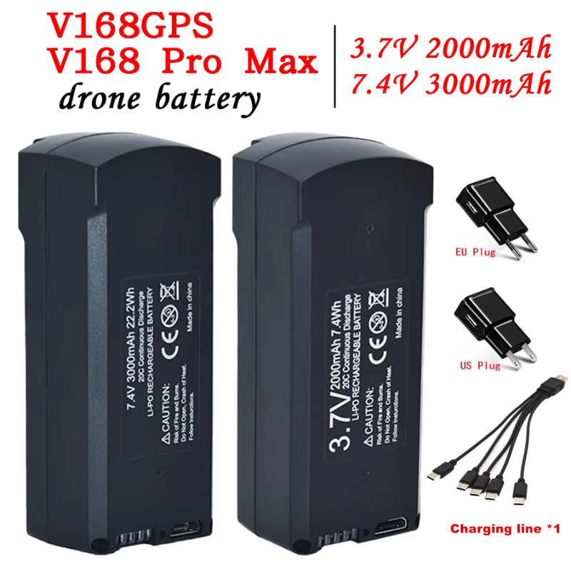 Drone Mapping - Batterie de rechange GPS V198 7.4V