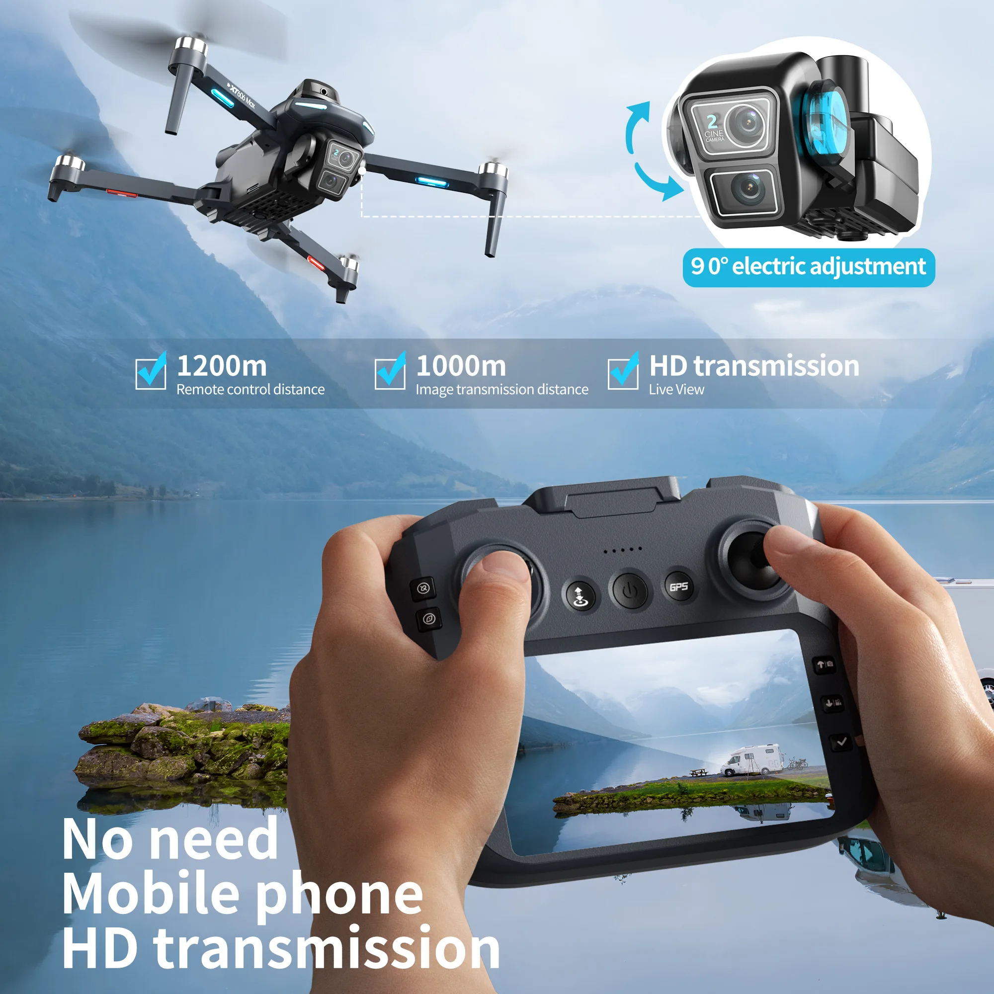 Drone Original XT606 Professio - Drone Thermal Imaging avis et prix