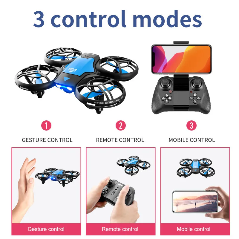 Nouveau mini drone V8 4K profe - Drone Mapping avis et prix
