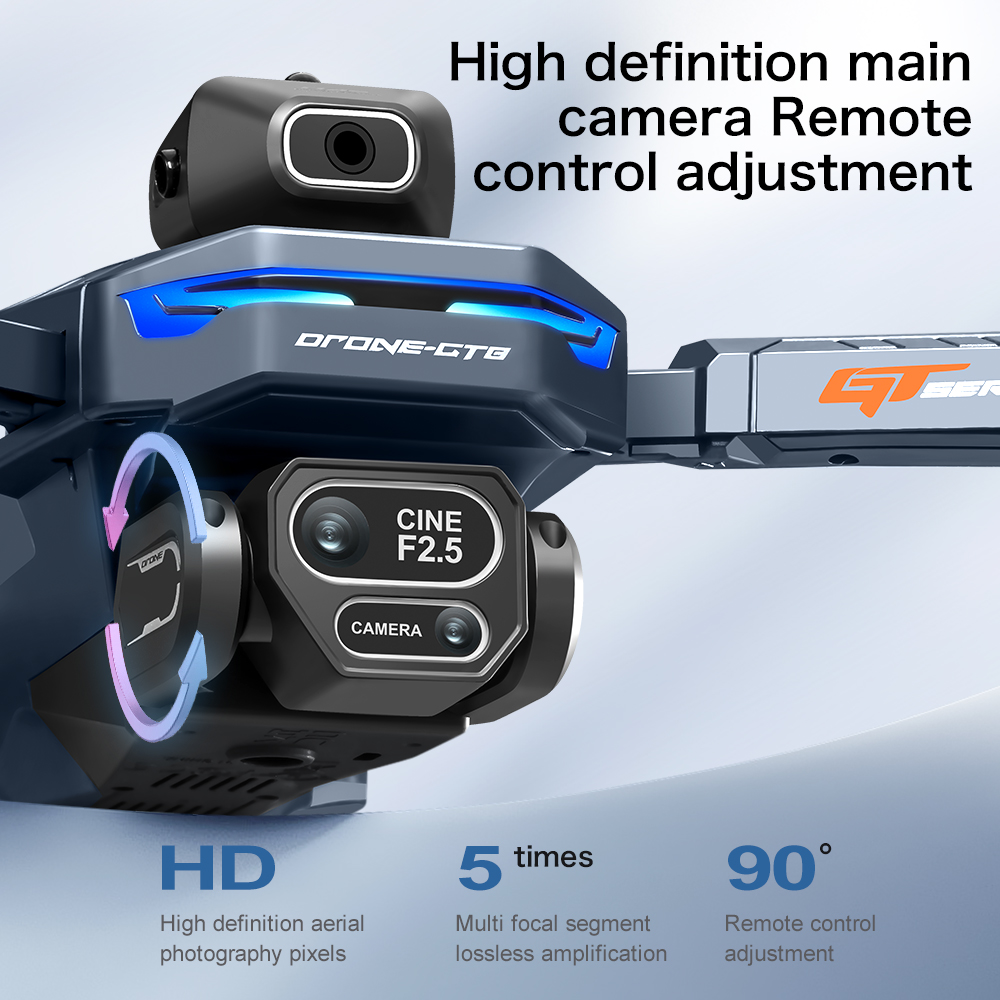 Drone RC GPS pliable GT8, camé - Drone Mapping avis et prix