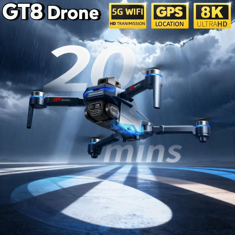 Chaud pour LSRC GT8 Drone 4K p - Drone Thermal Imaging avis et prix