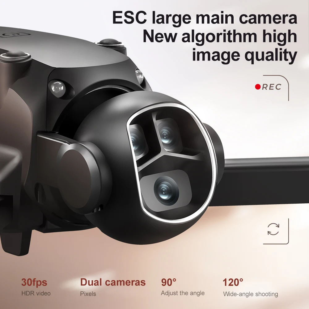 Drone GPS Lenovo à trois camér - Drone Mapping avis et prix
