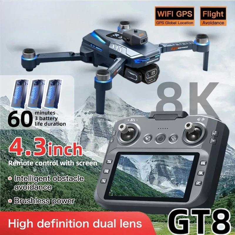 Drone GT8 original 8K professi - Drone Thermal Imaging avis et prix