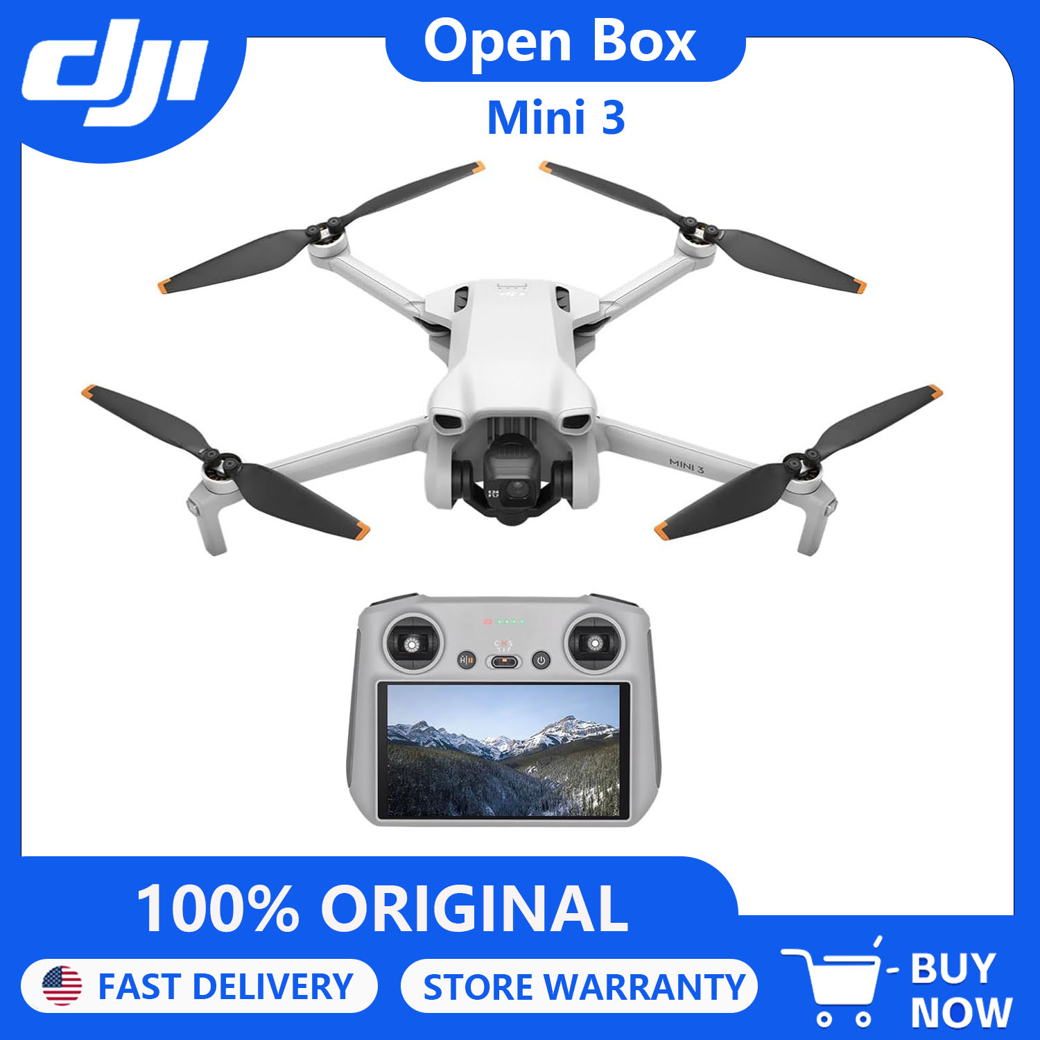 DJI Mini 3 (DJI RC2) reconditi - Drone Ndvi avis et prix