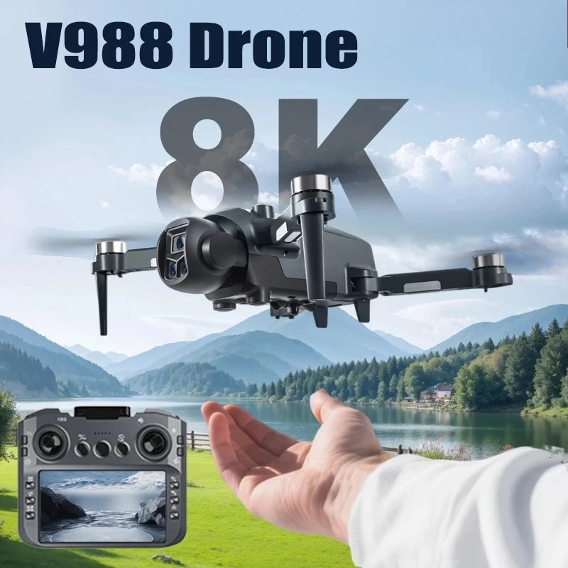 Drone Original V988 8K HD avec - Drone Thermal Imaging avis et prix